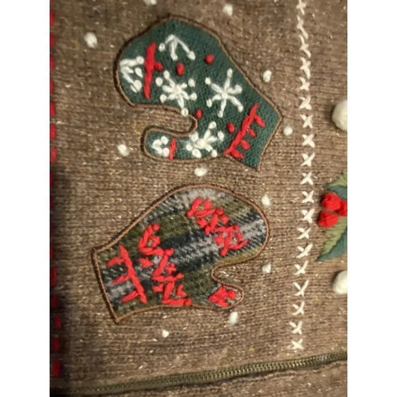 nutcracker christmas Design - full zip jacket - Women Size Small - Picture 9 of 12